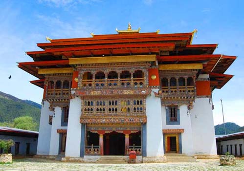 Gangtey Goempa of Wangdue Phodrang