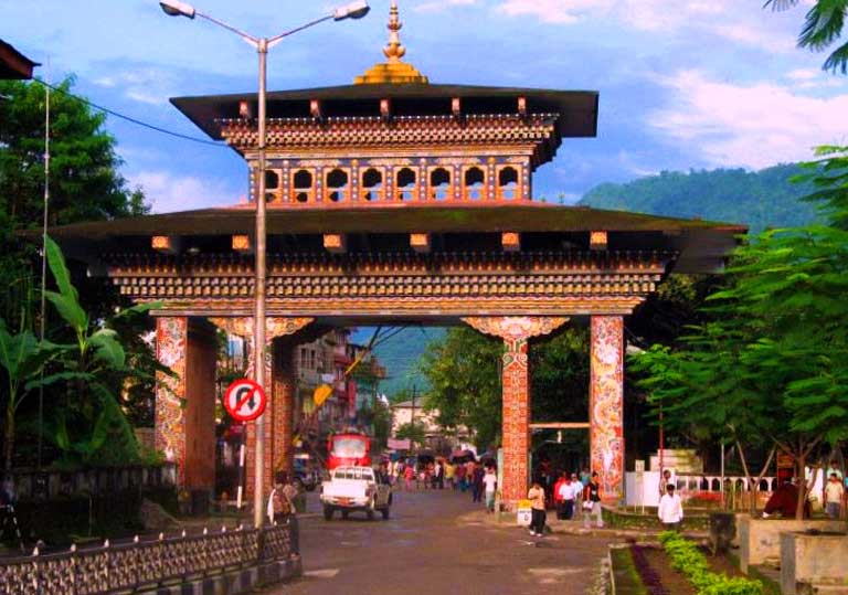 Bhutan Gate of Phuentsholing